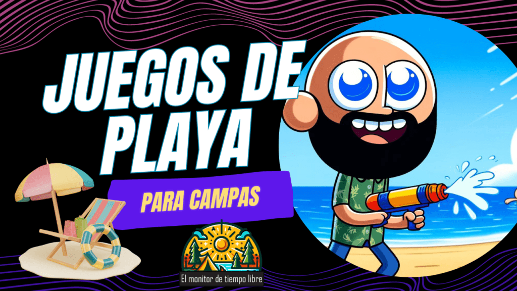 Juegos de playa para campamentos