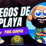 Juegos de playa para campamentos