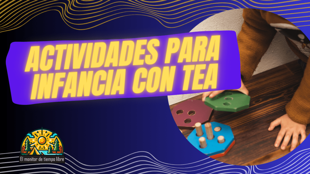 Actividades sensoriales para infancia con TEA